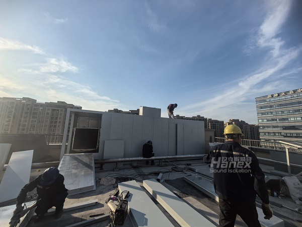 屋面風機噪音大怎么處理？